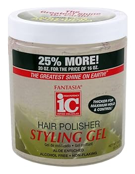 [011313022047] FANTASIA I.C HAIR POLISHER STYLING GEL 20OZ
