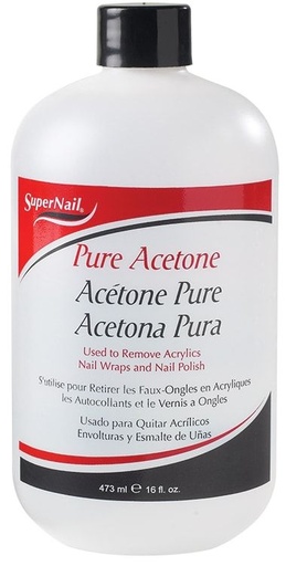 [073930314752] SUPER NAIL PURE ACETON 16 OZ